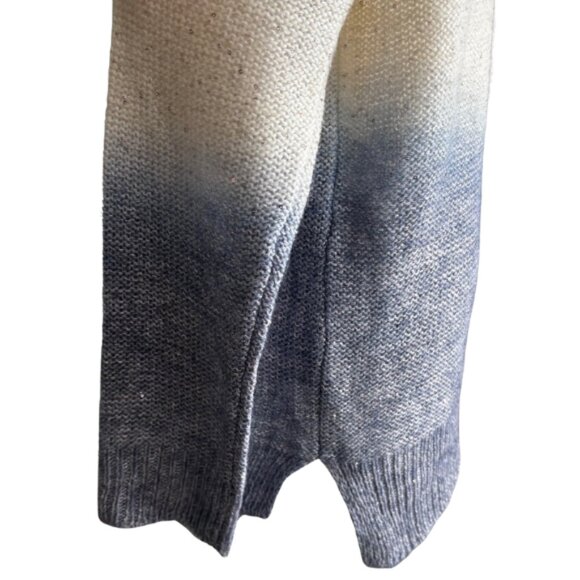 BELLINA WOOL AND ALPAKA BLEND EMBELLISHED OMBRE DESIGN SWEATER, SZ. M, NWT - Picture 5 of 9